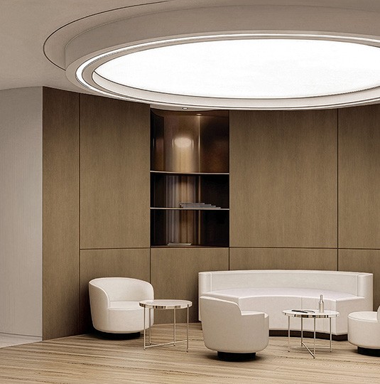 W388 Ash Interior Film in a real interior setting